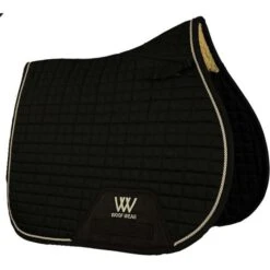 2022 Woof Wear Pony GP Saddle Cloth WS0008 - Black Colour Black