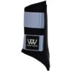 2023 Woof Wear Club Brushing Boots WB0003 - Black / Porcelain Blue Colour Black/Porcelain Blue