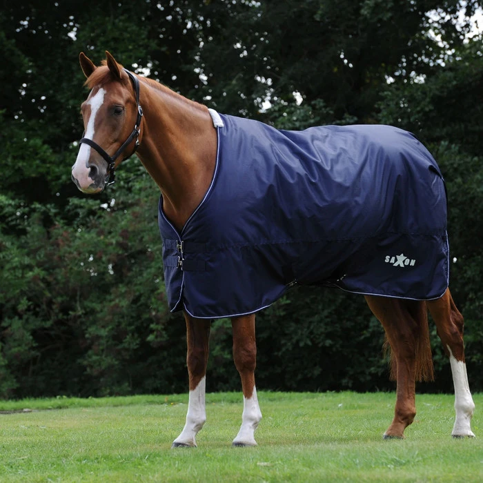 Saxon Defiant 600D Lite Standard Neck Rug - Navy / White 1 Saxon Defiant 600D Lite Standard Neck Rug - Navy / White