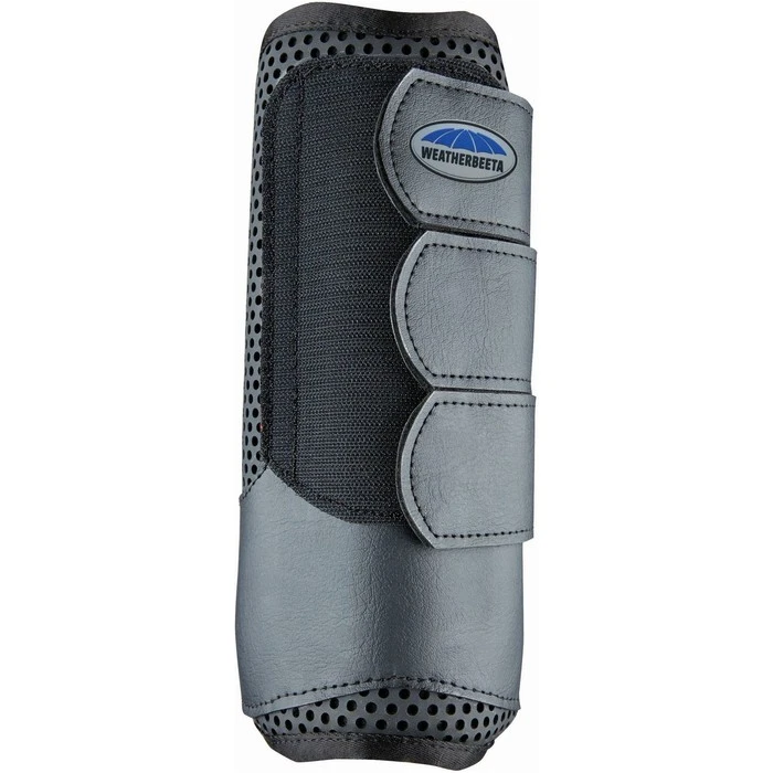 Weatherbeeta Cross Country Boots Front - Black 2 Weatherbeeta Cross Country Boots Front - Black - Image 2