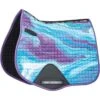 2022 Weatherbeeta Prime Marble All Purpose Saddle Pad 1008702 - Purple Swirl Colour Purple Swirl