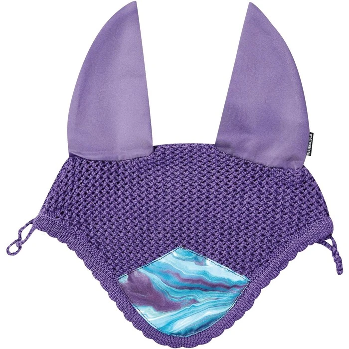 2022 Weatherbeeta Prime Marble Ear Bonnet 1008704 - Purple Swirl Colour Purple Swirl 1 2022 Weatherbeeta Prime Marble Ear Bonnet 1008704 - Purple Swirl Colour Purple Swirl