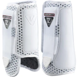 2022 Equilibrium Tri-Zone Impact Sports Boots Front EQB10 - White