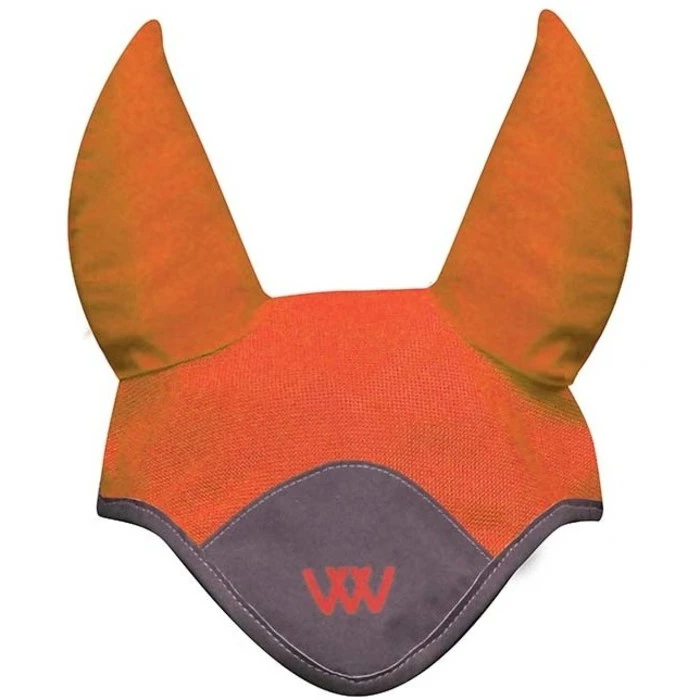 2022 Woof Wear Horse Hi-Viz Fly Veil WS0016-VZOR - Orange 1 2022 Woof Wear Horse Hi-Viz Fly Veil WS0016-VZOR - Orange
