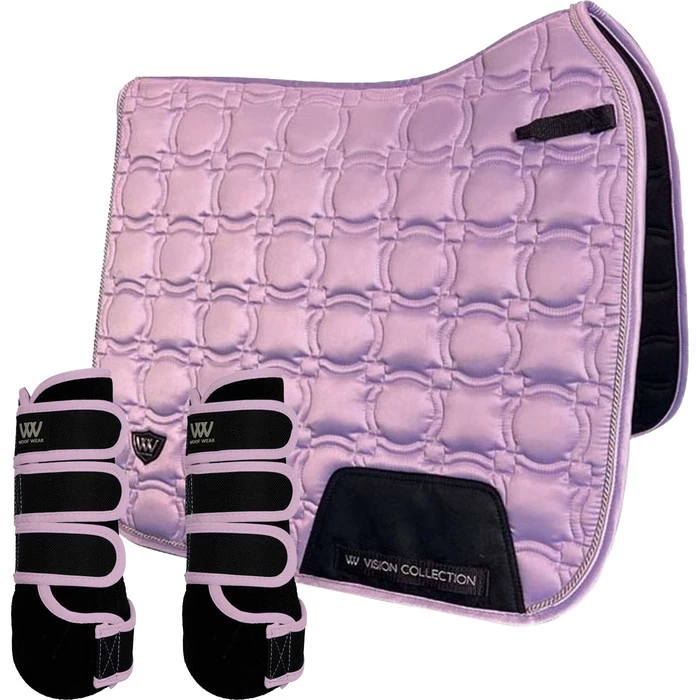 2022 Woof Wear Vision Dressage Pad & Training Wraps Bundle WS0006WB0061 - Lilac 1 2022 Woof Wear Vision Dressage Pad & Training Wraps Bundle WS0006WB0061 - Lilac