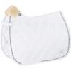 2023 Eskadron Glossy Crystal Saddle Cloth 218131 445 - White Colour White