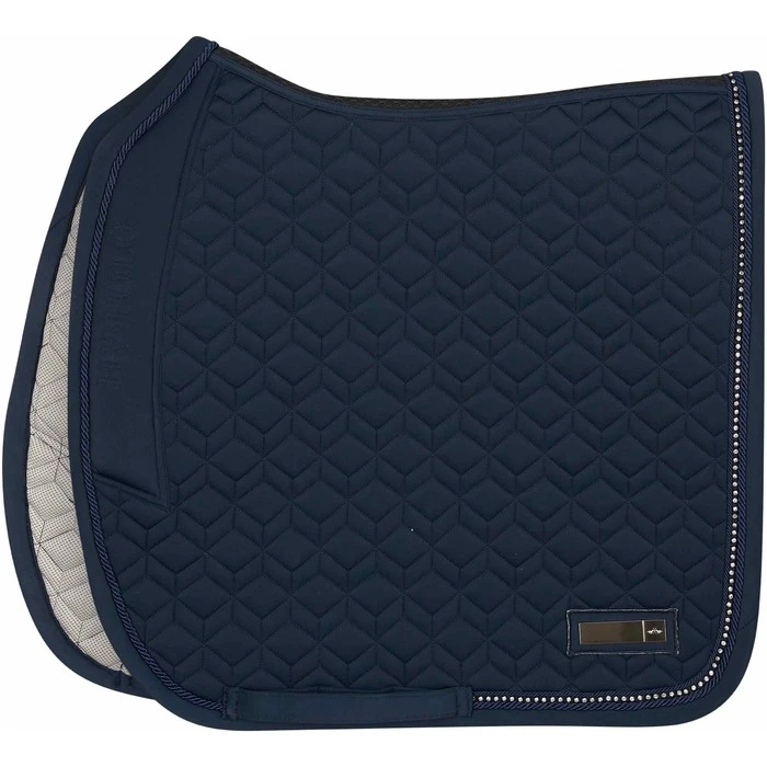 2023 HV Polo June Dressage Saddle Pad 802093506 - Navy 1 2023 HV Polo June Dressage Saddle Pad 802093506 - Navy
