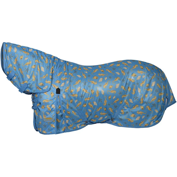 2023 Weatherbeeta Comfitec Essential Mesh II Combo Neck - Seahorse Print Colour Seahorse Print 1 2023 Weatherbeeta Comfitec Essential Mesh II Combo Neck - Seahorse Print Colour Seahorse Print