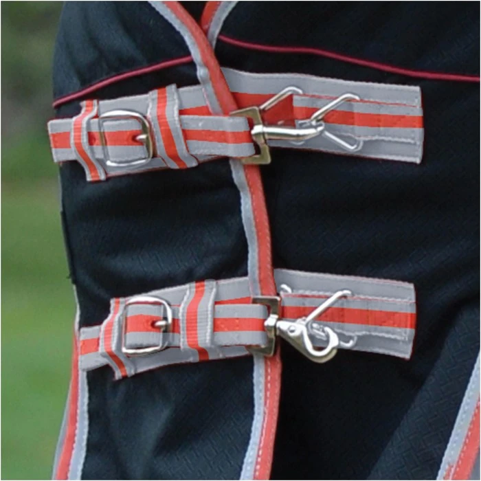 2022 Weatherbeeta Comfitec Premier & Therapy-Tec Medium Detach-A-Neck Turnout Rug - Black / Red 5 2022 Weatherbeeta Comfitec Premier & Therapy-Tec Medium Detach-A-Neck Turnout Rug - Black / Red - Image 5