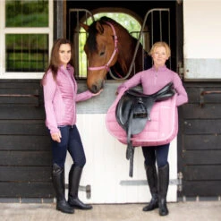 2022 Hy Equestrian Synergy Saddle Pad 34492 - Grape / Silver -Weatherbeeta Shop 35312 Hy Equestrian Synergy Saddle Pad Grape 03.700x700