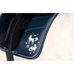 2022 HKM Pony Dream Saddle Cloth 13289 - Deep Blue -Weatherbeeta Shop 4322 13289 6900 2.700x700