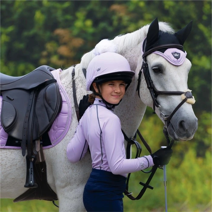 2022 Woof Wear Vision GP Saddle Pad WS0009 - Lilac Colour Lilac 2 2022 Woof Wear Vision GP Saddle Pad WS0009 - Lilac Colour Lilac - Image 2