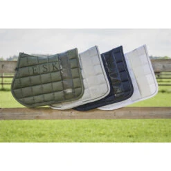 2022 Eskadron Big Square Glossy Saddle Cloth 212238 445 150 - Ash Green -Weatherbeeta Shop 4788 esk 0022 kam 212238 445 xxx add12.700x700