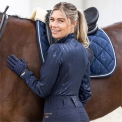 2022 HV Polo Lauren Dressage Saddle Pad 802493450 - Navy Colour Navy -Weatherbeeta Shop 5355 202220HV20Polo20Lauren20Dressage20Saddle20Pad2080249345020 20Navy20Model202.700x700