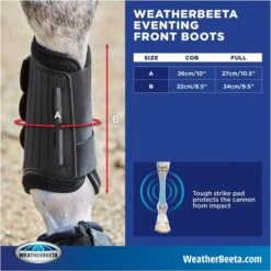 2023 Weatherbeeta Eventing Front Boots 8076 - Black -Weatherbeeta Shop 6030 202320Weatherbeeta20Eventing20Front20Boots20807620 20Black20size.700x700