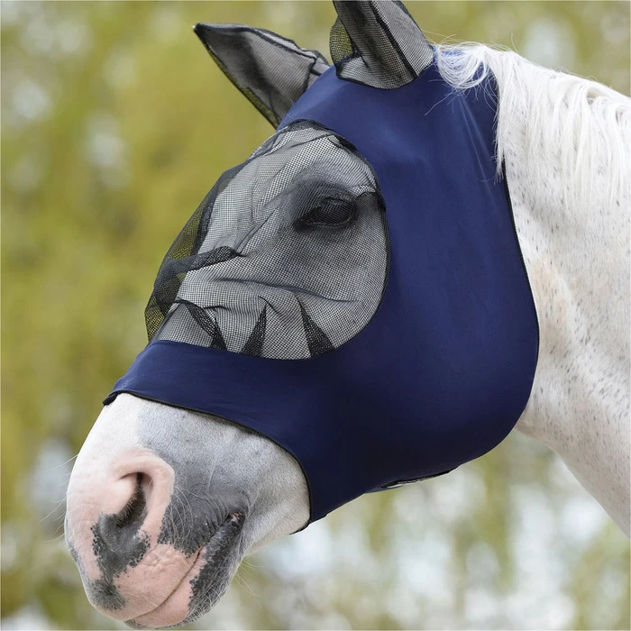 2023 Weatherbeeta Horse Comfitec Ripshield Plus With FREE Fly Mask 101837908049 - Navy / White / Black 3 2023 Weatherbeeta Horse Comfitec Ripshield Plus With FREE Fly Mask 101837908049 - Navy / White / Black - Image 3