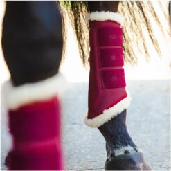 2023 Eskadron Cotton Compact Saddle Pad & Softslate Evo-Wool Brushing Boots Bundle 222087555087 - Pink Colour Pink -Weatherbeeta Shop 6328 6099 202320Eskadron20Softslate20Evo Wool20Brushing20Boots2055508720 20Pink20Main.2000x2000.700x700