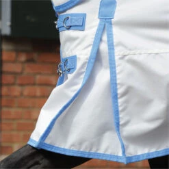 2023 Weatherbeeta Sweet Itch Shield Fly Rug With FREE Fly Mask WFRFM3 - White / Blue / Navy -Weatherbeeta Shop 6372 202220Weatherbeeta20Sweet20Itch20Shield20Combo20Neck20100620920 20White2020Blue2010062092077.700x700