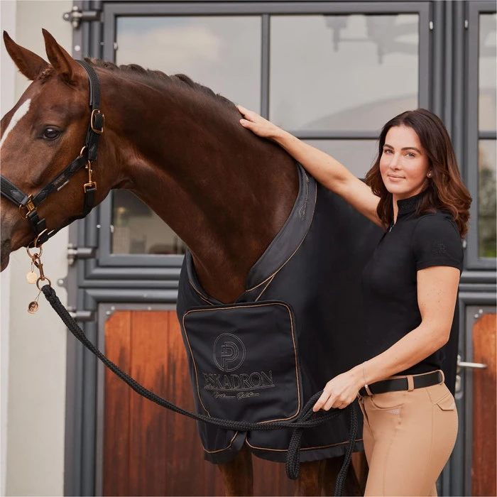 2023 Eskadron Platinum Softshell Air Sweat Rug 128539331290 - Black 5 2023 Eskadron Platinum Softshell Air Sweat Rug 128539331290 - Black - Image 5