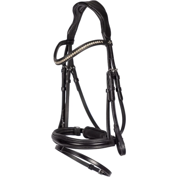 2023 HV Polo Legacy Deluxe Bridle 1201093501 - Black Colour Black 2 2023 HV Polo Legacy Deluxe Bridle 1201093501 - Black Colour Black - Image 2