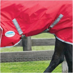 2022 Weatherbeeta Comfitec Classic Lite Combo Neck Turnout Rug - Red / Silver Colour Red/Silver -Weatherbeeta Shop Weatherbeeta Comfitec Classic Combo Neck Lite Red 3.700x700
