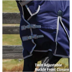 2022 Weatherbeeta Comfitec Essential Heavy Combo Neck Turnout Rug - Navy / Silver 11 2022 Weatherbeeta Comfitec Essential Heavy Combo Neck Turnout Rug - Navy / Silver -Weatherbeeta Shop Weatherbeeta Comfitec Essential Combo Neck Heavy Navy Silver 5.700x700 1