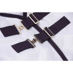 Weatherbeeta Comfitec Essential Mesh Combo Neck Fly Rug White / Purple -Weatherbeeta Shop Weatherbeeta Comfitec Essential Mesh Combo Neck White 3.700x700