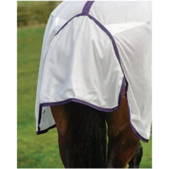 Weatherbeeta Comfitec Essential Mesh Combo Neck Fly Rug White / Purple -Weatherbeeta Shop Weatherbeeta Comfitec Essential Mesh Combo Neck White 6.700x700