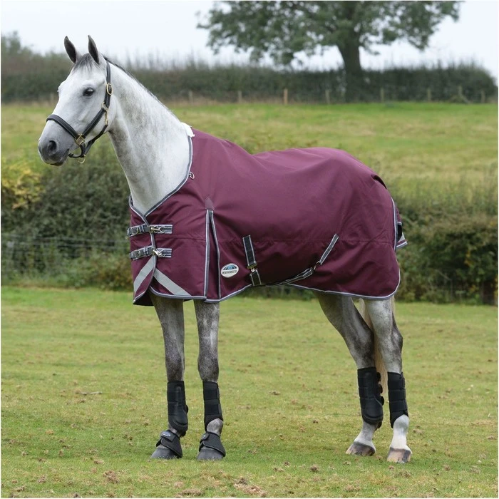 Weatherbeeta Comfitec Plus Dynamic II Lite Standard Neck Rug - Maroon / Grey 1 Weatherbeeta Comfitec Plus Dynamic II Lite Standard Neck Rug - Maroon / Grey