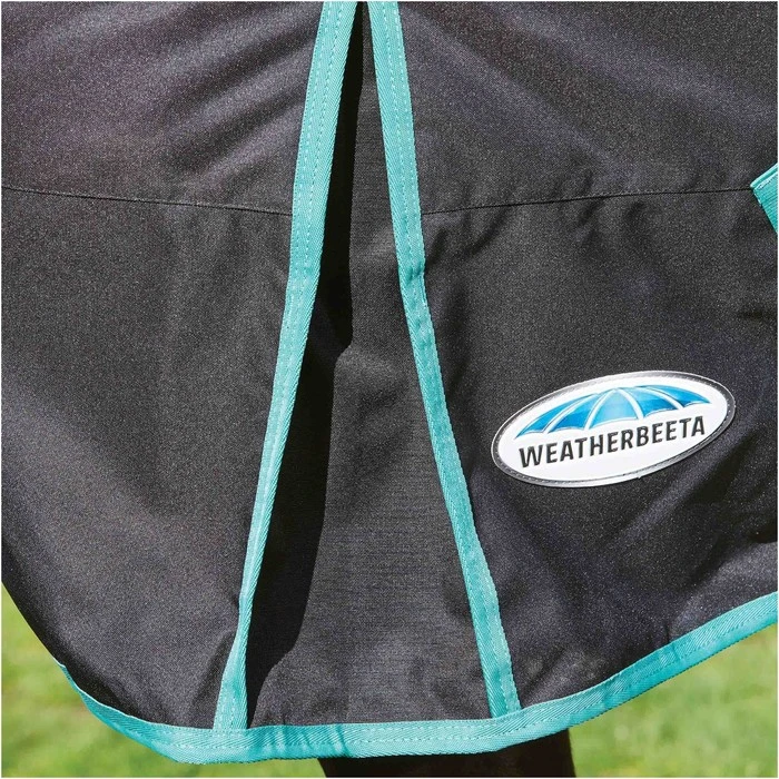 Weatherbeeta Green-Tec 900D Detatch-A-Neck Medium - Black / Bottle Green 3 Weatherbeeta Green-Tec 900D Detatch-A-Neck Medium - Black / Bottle Green - Image 3