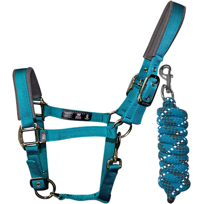 Woof Wear Head Collar & Lead Rope WS0020 - Ocean 1 Woof Wear Head Collar & Lead Rope WS0020 - Ocean