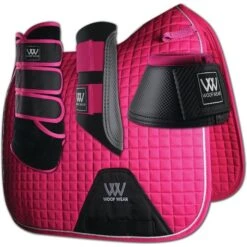 Woof Wear Dressage Saddle Cloth Berry -Weatherbeeta Shop berry20set.700x700