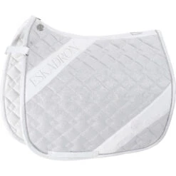 2023 Eskadron Glitter Mesh Saddle Cloth 218631 502 - White Colour White