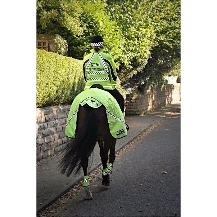 2022 Equisafety Polite Horse Leg Wraps POLLEG - Yellow 2 2022 Equisafety Polite Horse Leg Wraps POLLEG - Yellow - Image 2