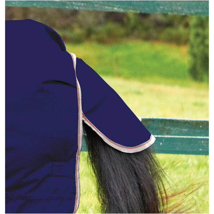 2022 Weatherbeeta Comfitec Essential Lite Standard Neck Turnout Rug - Navy / Silver 5 2022 Weatherbeeta Comfitec Essential Lite Standard Neck Turnout Rug - Navy / Silver - Image 5